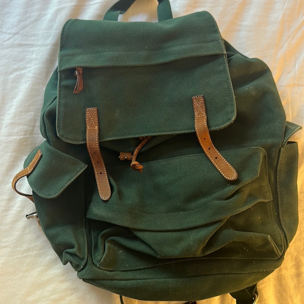 Club Monaco Canvas Backpack